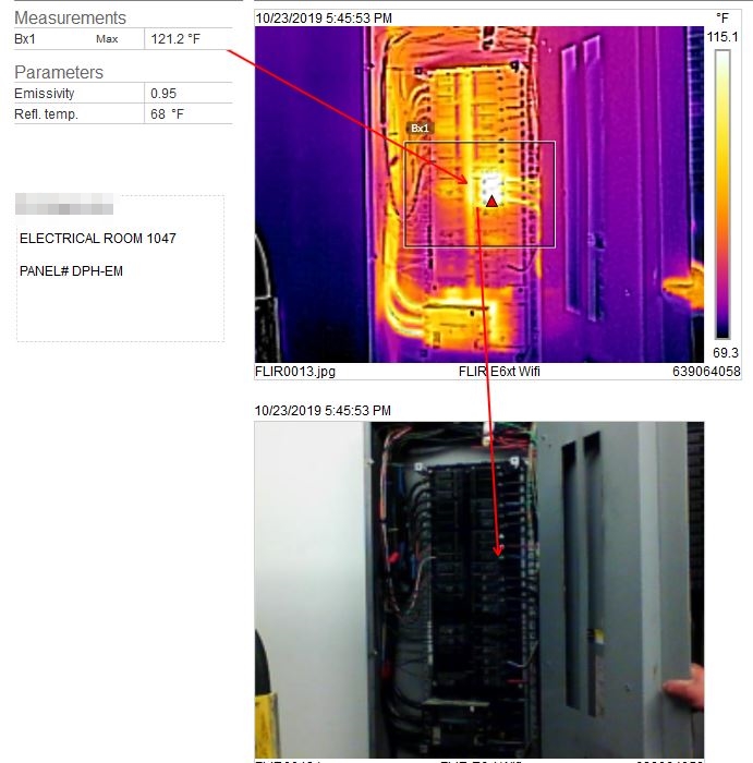 electrical panel ir scan