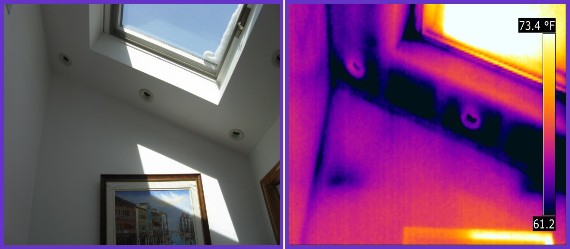 skylight insulation voids